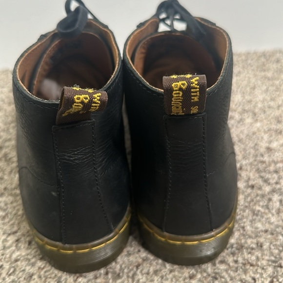 De Marten black lace up boots size 12
